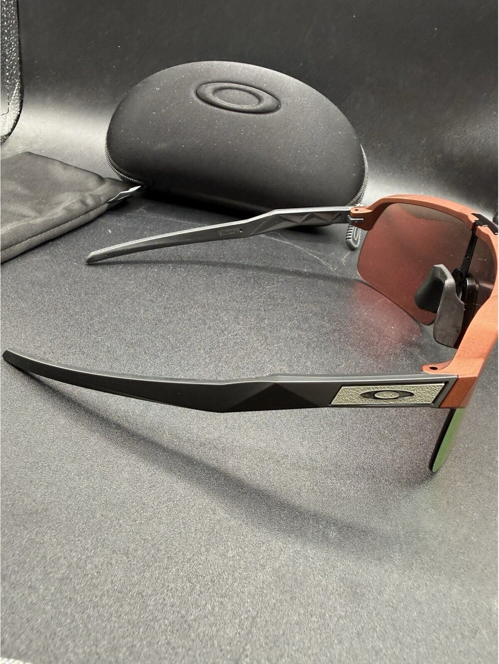 Oakley Sutro Lite Fire Orange/Prizm Trail Torch OO9463-7639 Forge Collection - Picture 6 of 9